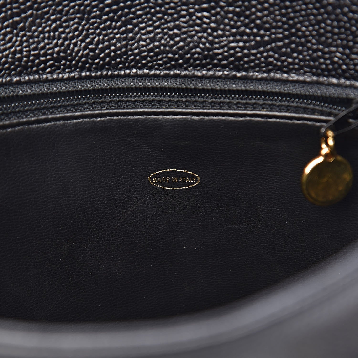 Chanel Caviar CC Shoulder Bag Black 7 of 11