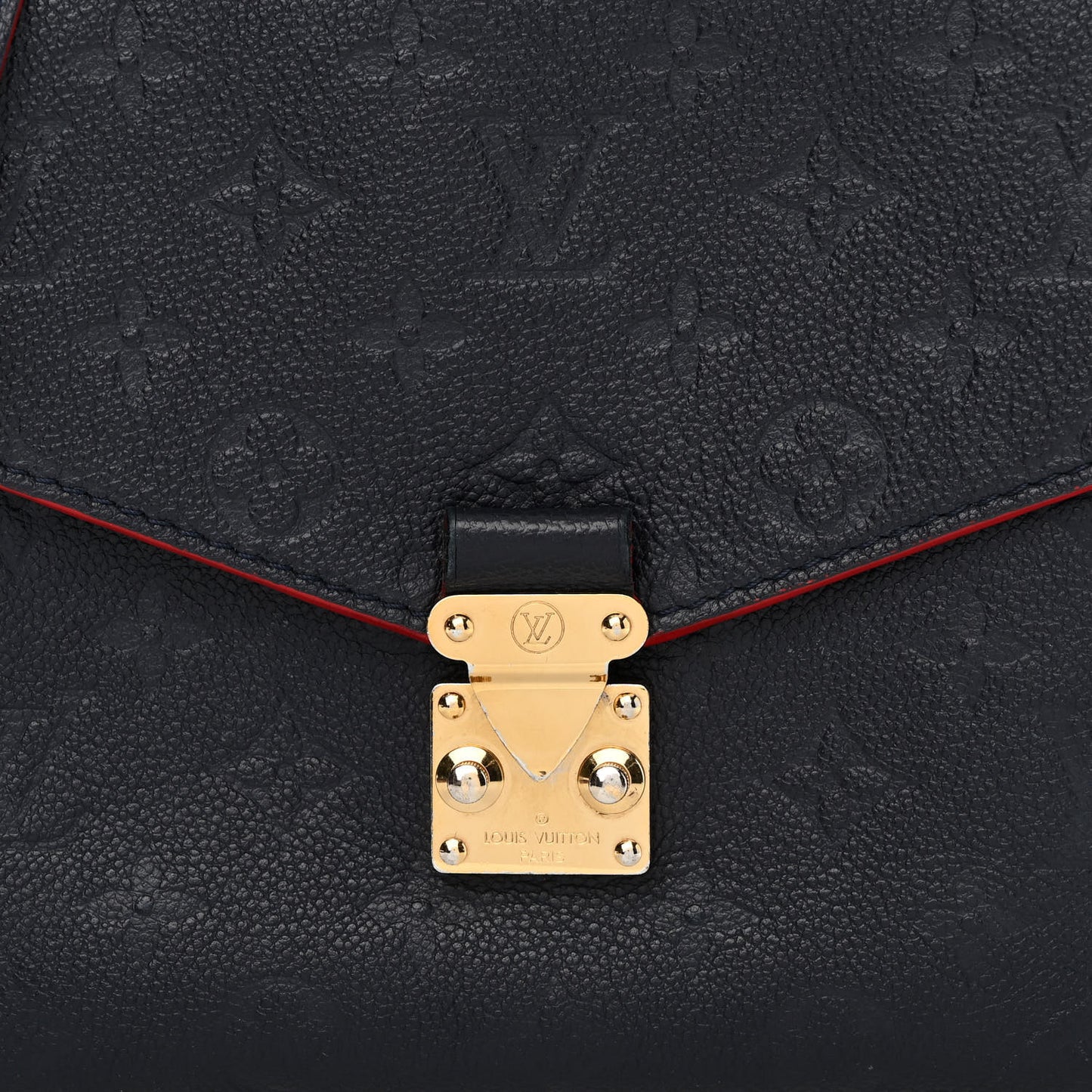 Empreinte Pochette Metis Marine Rouge