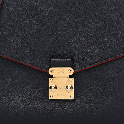 Louis Vuitton Empreinte Pochette Metis Marine Rouge 8 of 19
