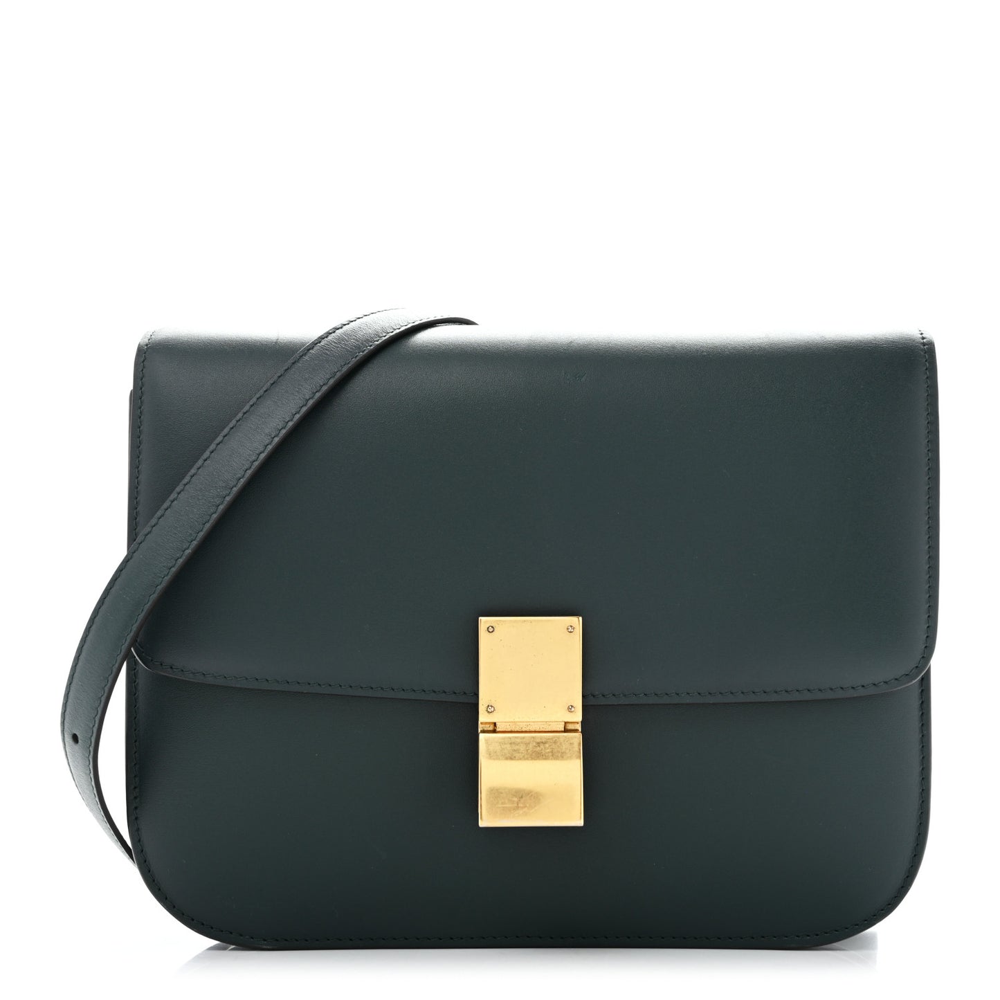 Box Calfskin Medium Classic Box Flap Bag Amazone