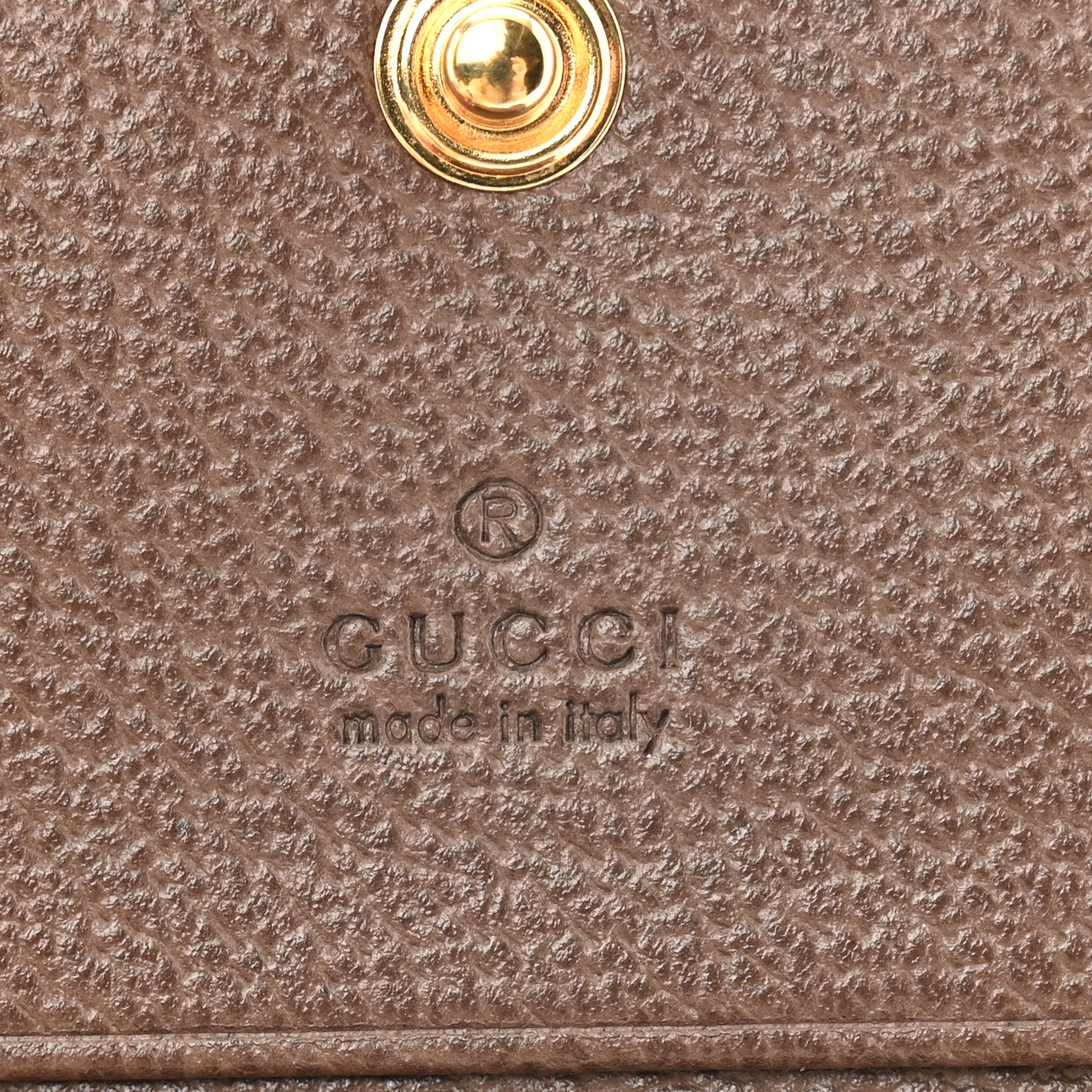 Gucci GG Supreme Monogram Web Ophidia Chain Card Case Wallet Beige New Acero 6 of 12
