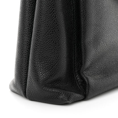 Chanel Caviar CC Shopper Tote Black 14 of 14