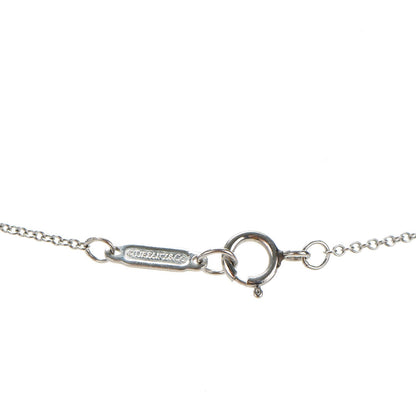 Tiffany Platinum Diamond .27ct Solitaire Pendant Necklace 4 of 6