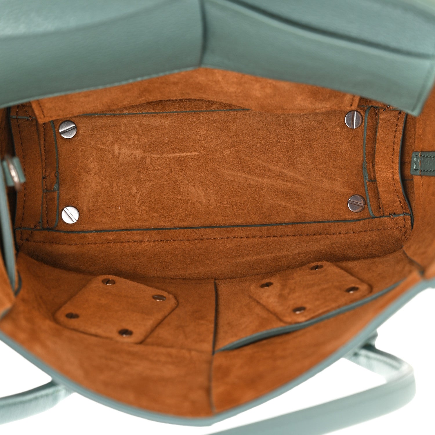 Bottega Veneta Grained Calfskin Maxi Intrecciato Arco 33 Blue 5 of 10