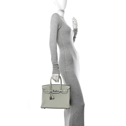Hermes Togo Birkin 30 Gris Neve 2 of 12