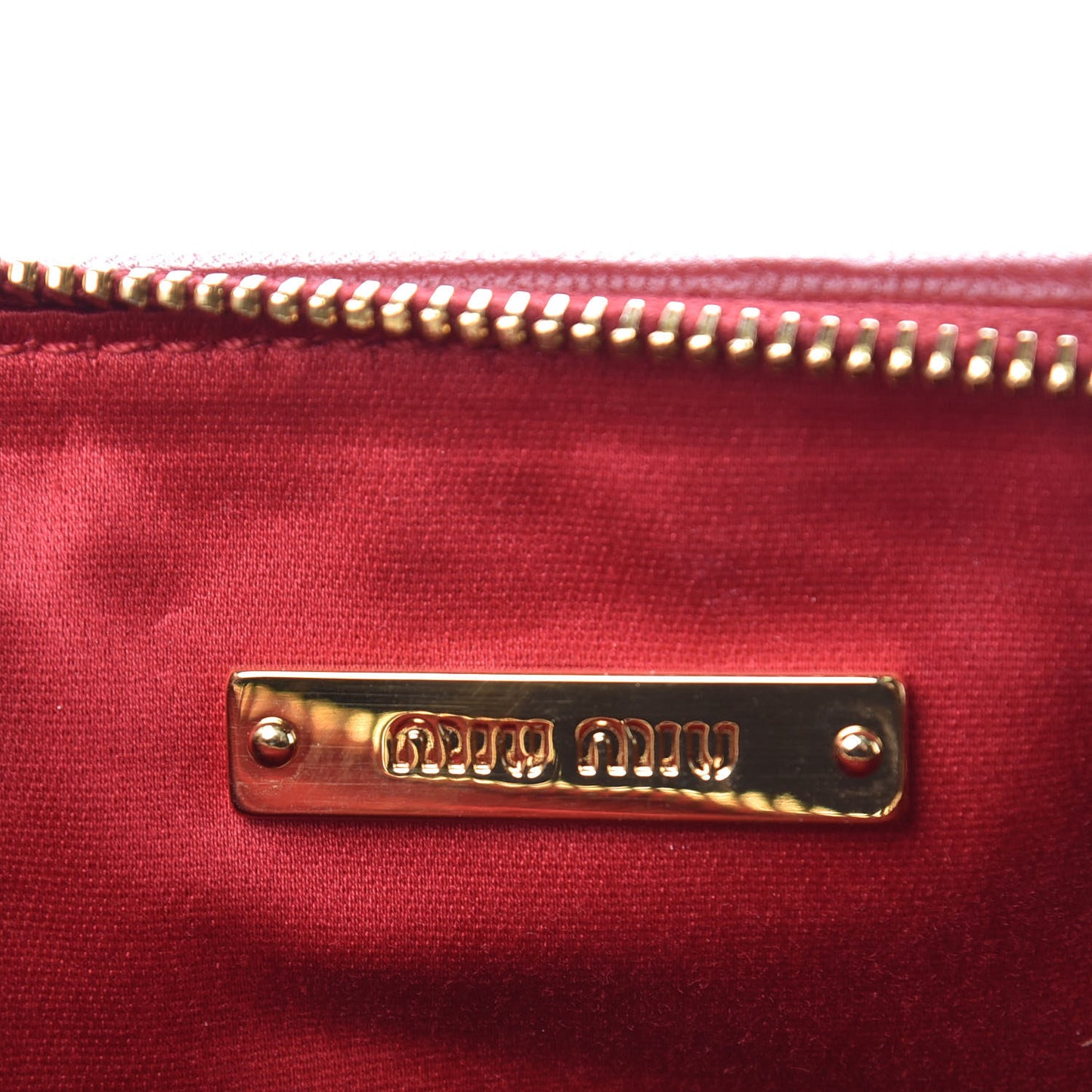 Nappa Matelasse Lux Wristlet Fuoco