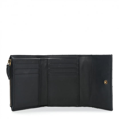 Gucci Calfskin Matelasse GG Marmont Wallet Black 5 of 8