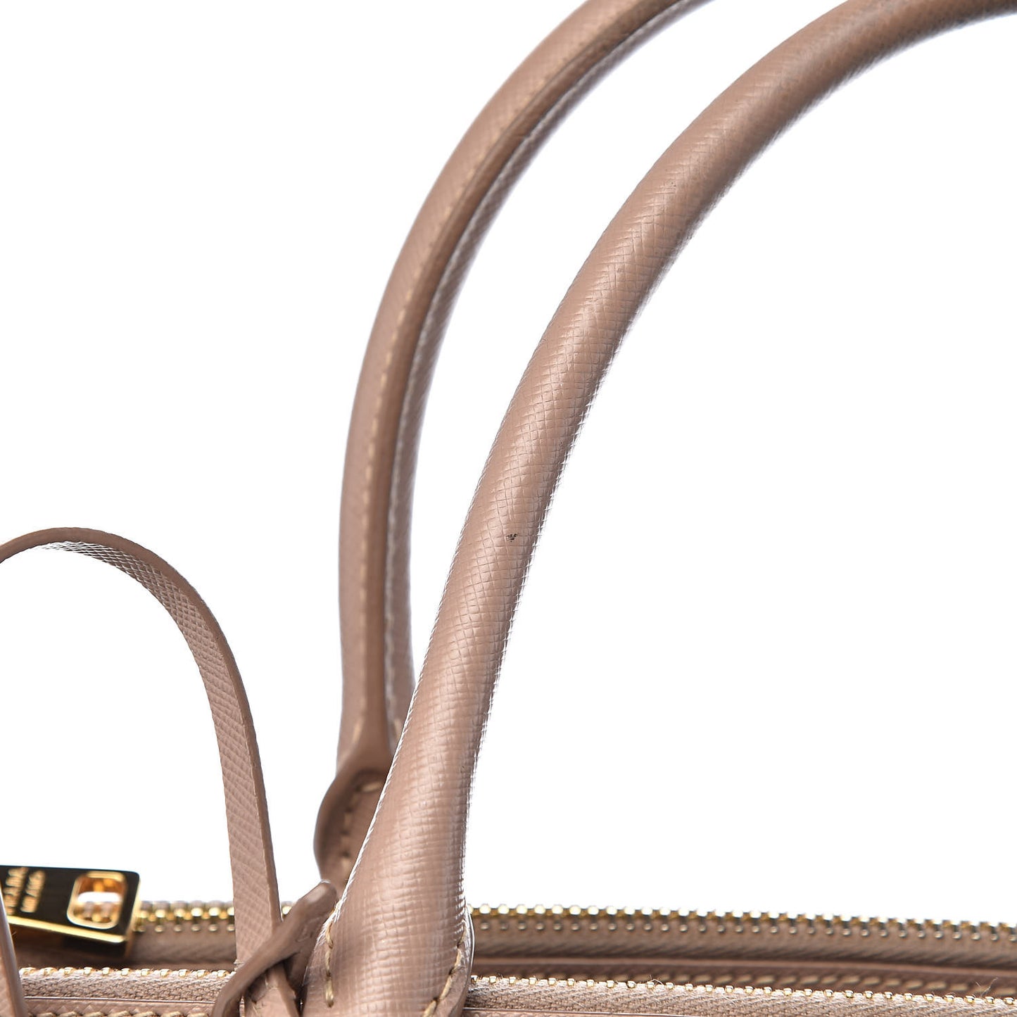 Saffiano Medium Galleria Double Zip Tote Cammeo