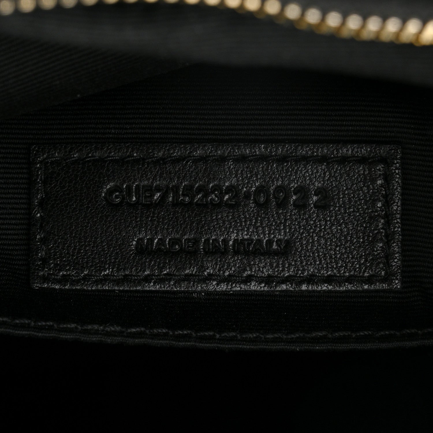 Saint Laurent Calfskin Matelasse Monogram Lou Camera Bag Black 7 of 10