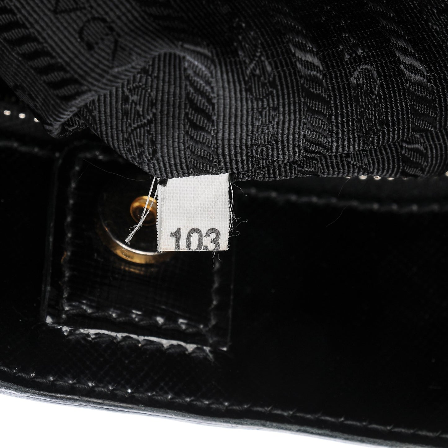 Saffiano Vernice Tote Black