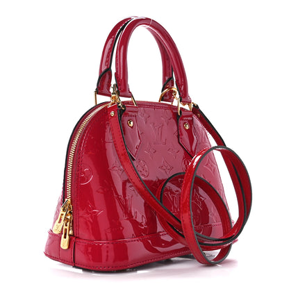 Louis Vuitton Vernis Alma BB Rose Indien 3 of 12
