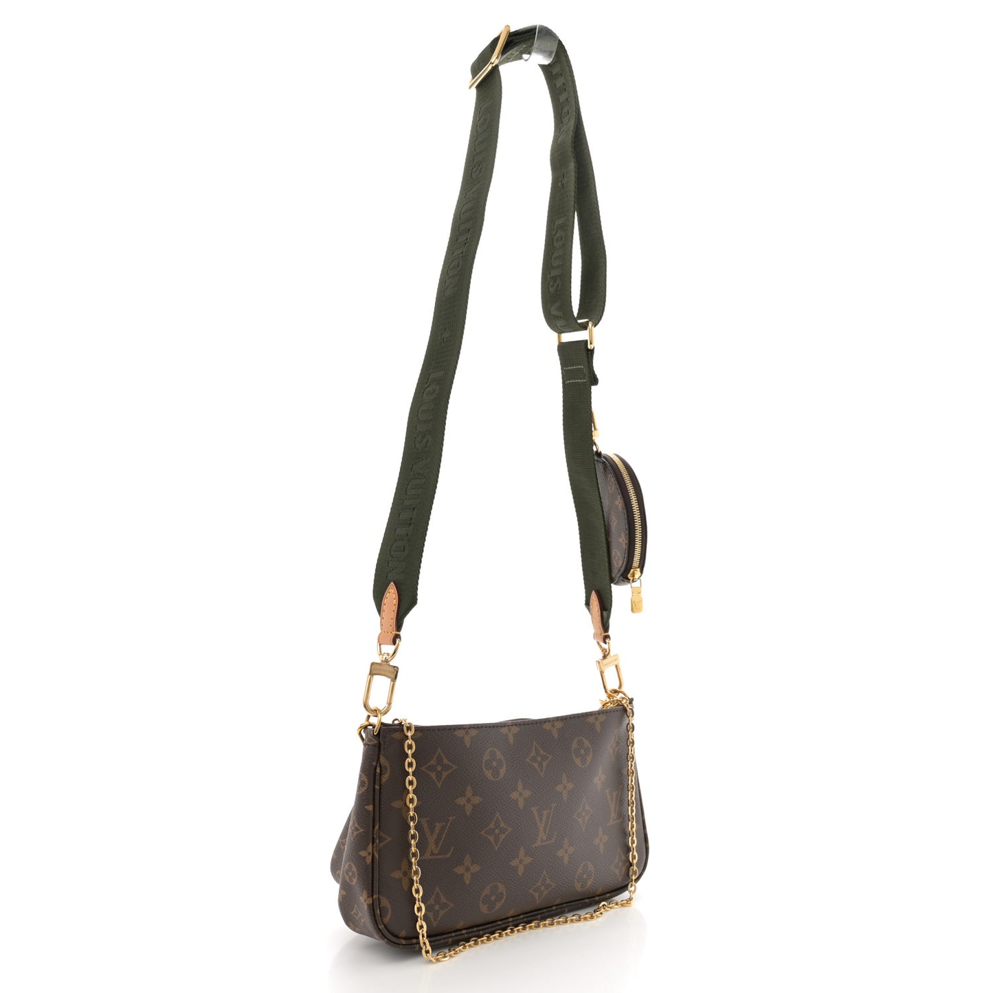 Monogram Multi Pochette Accessories Kaki