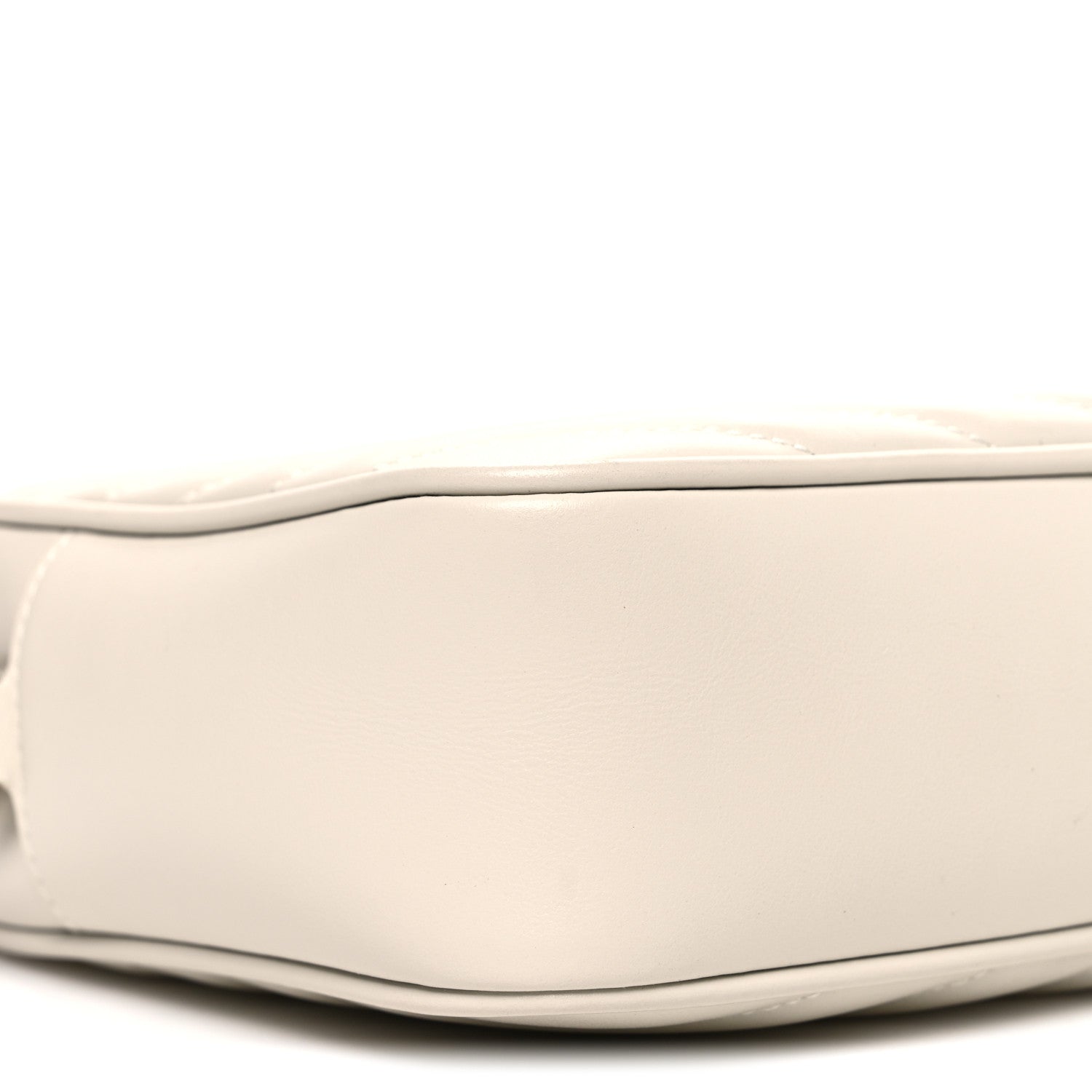 Saint Laurent Calfskin Matelasse Monogram Lou Camera Bag Crema Soft 9 of 10
