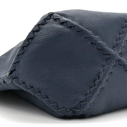 Bottega Veneta Washed Cervo Deerskin Large Hobo Denim 10 of 12