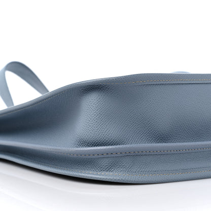 Hermes Epsom Evelyne III PM Bleu Lin 8 of 11