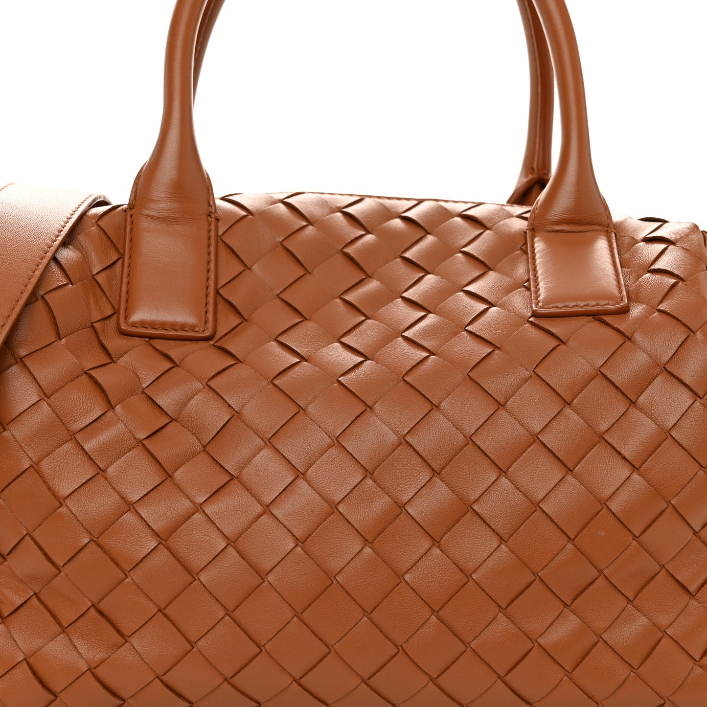 Nappa Intrecciato Bauletto Wood