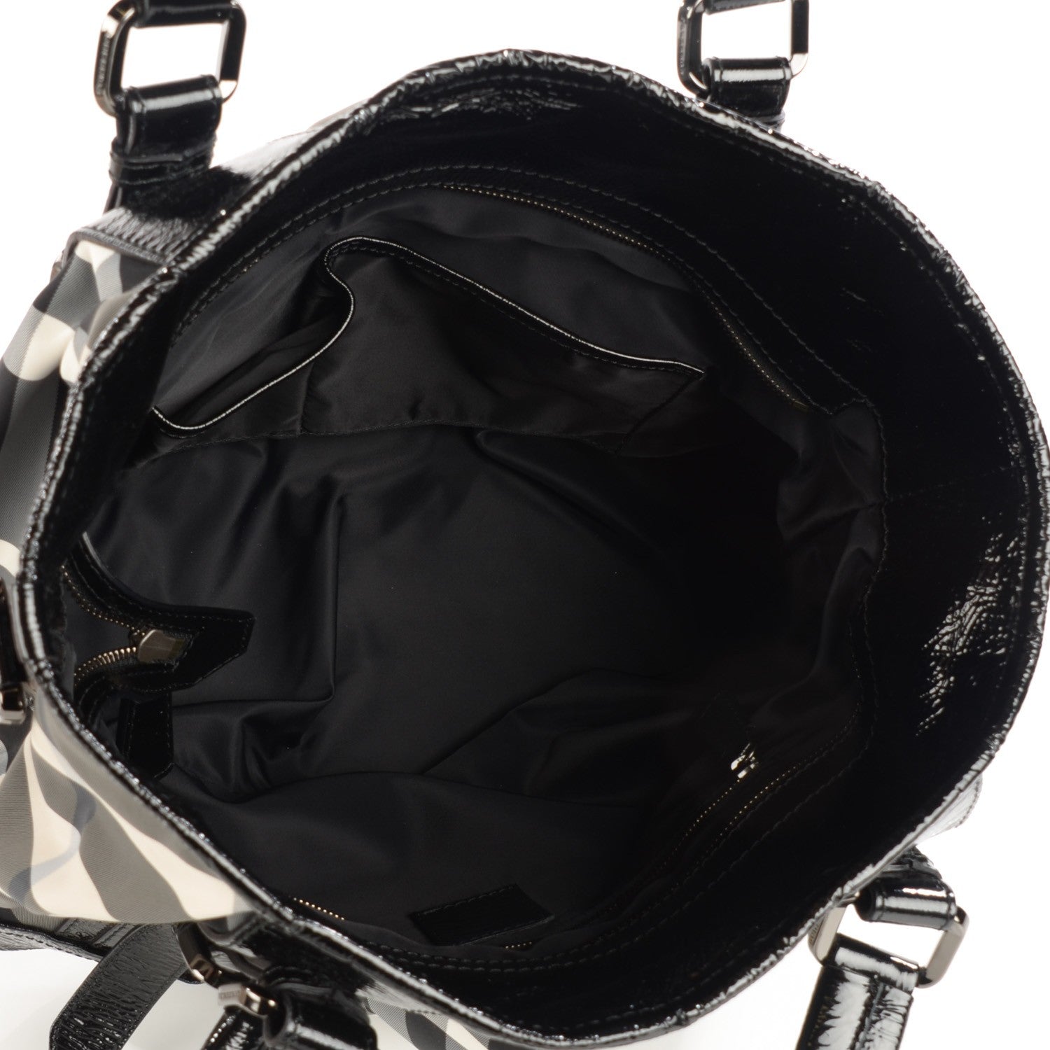 Burberry Nylon Beat Check Lowry Black 8 of 8