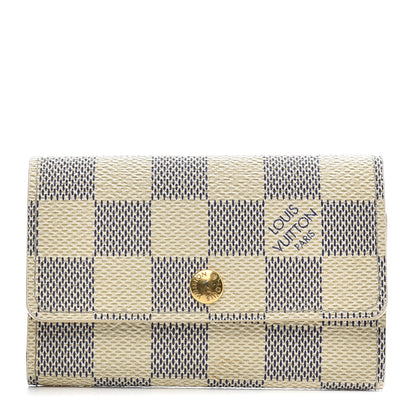 Louis Vuitton Damier Azur Multicles 6 Key Holder 1 of 7