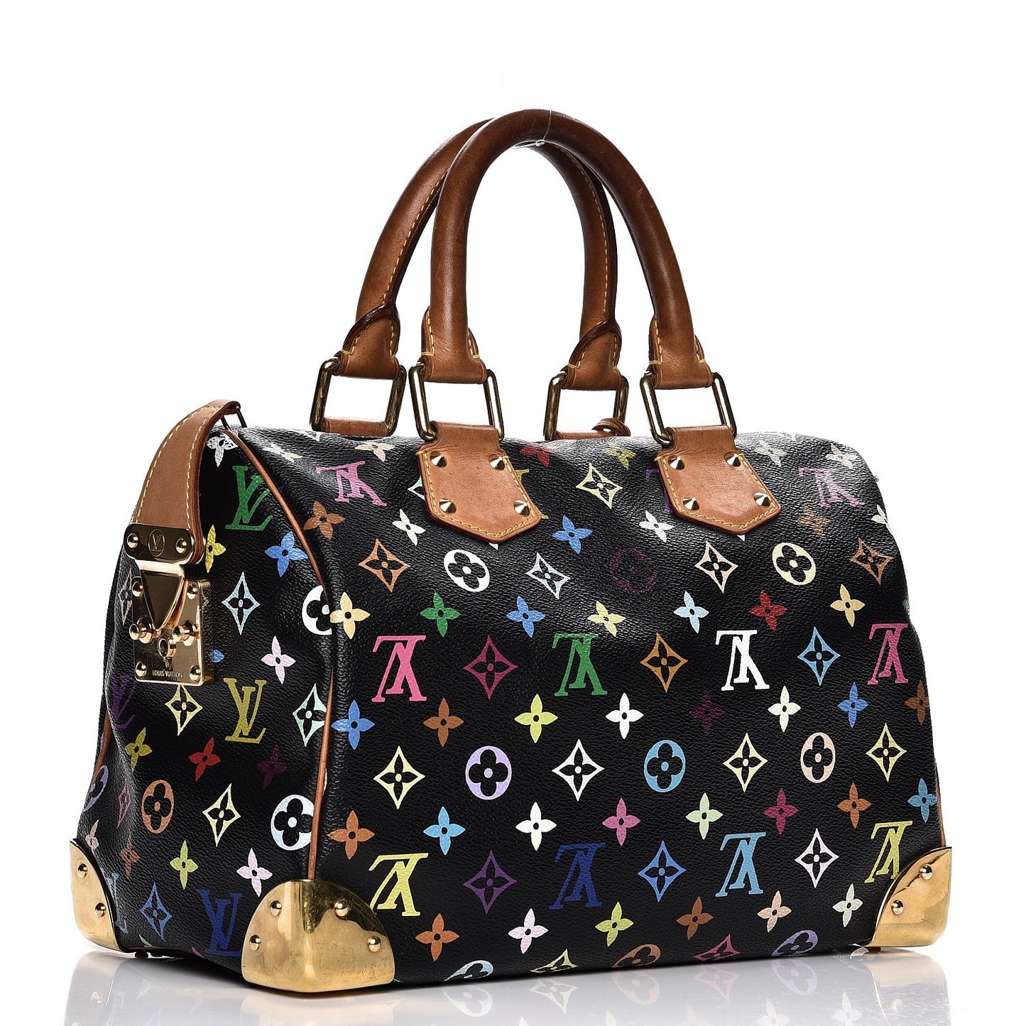 Monogram Multicolor Speedy 30 Black