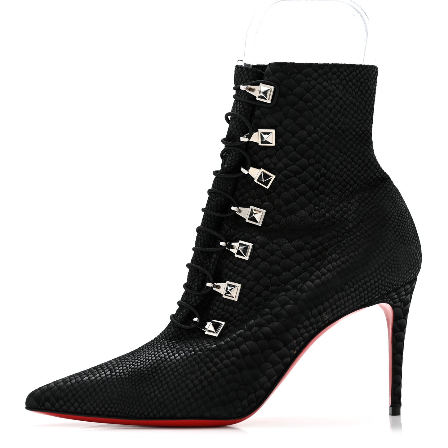 Nubuck Du Desert Frenchissima 85 Ankle Boot 36 Black