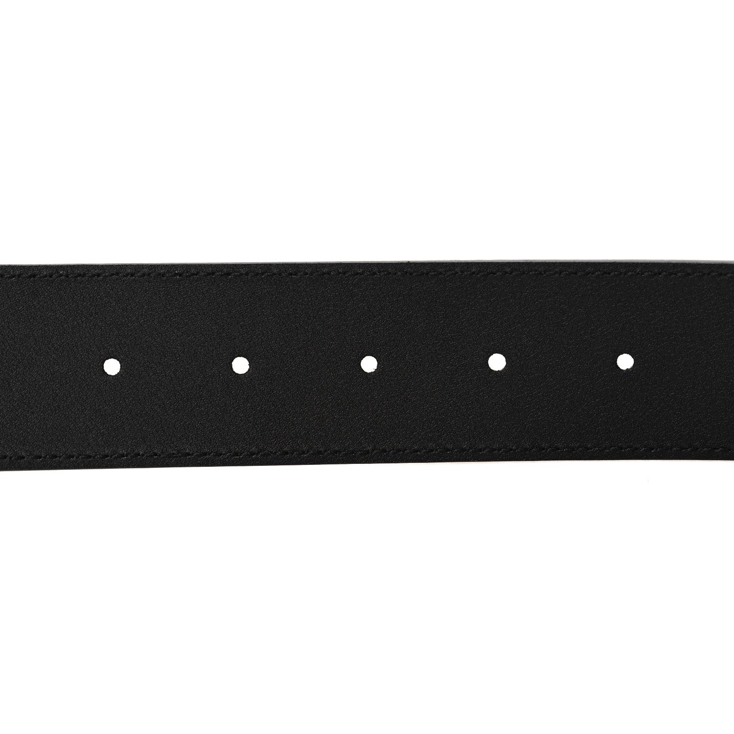 Gucci Textured Calfskin Double G 40mm Belt 105 42 Black 4 of 6