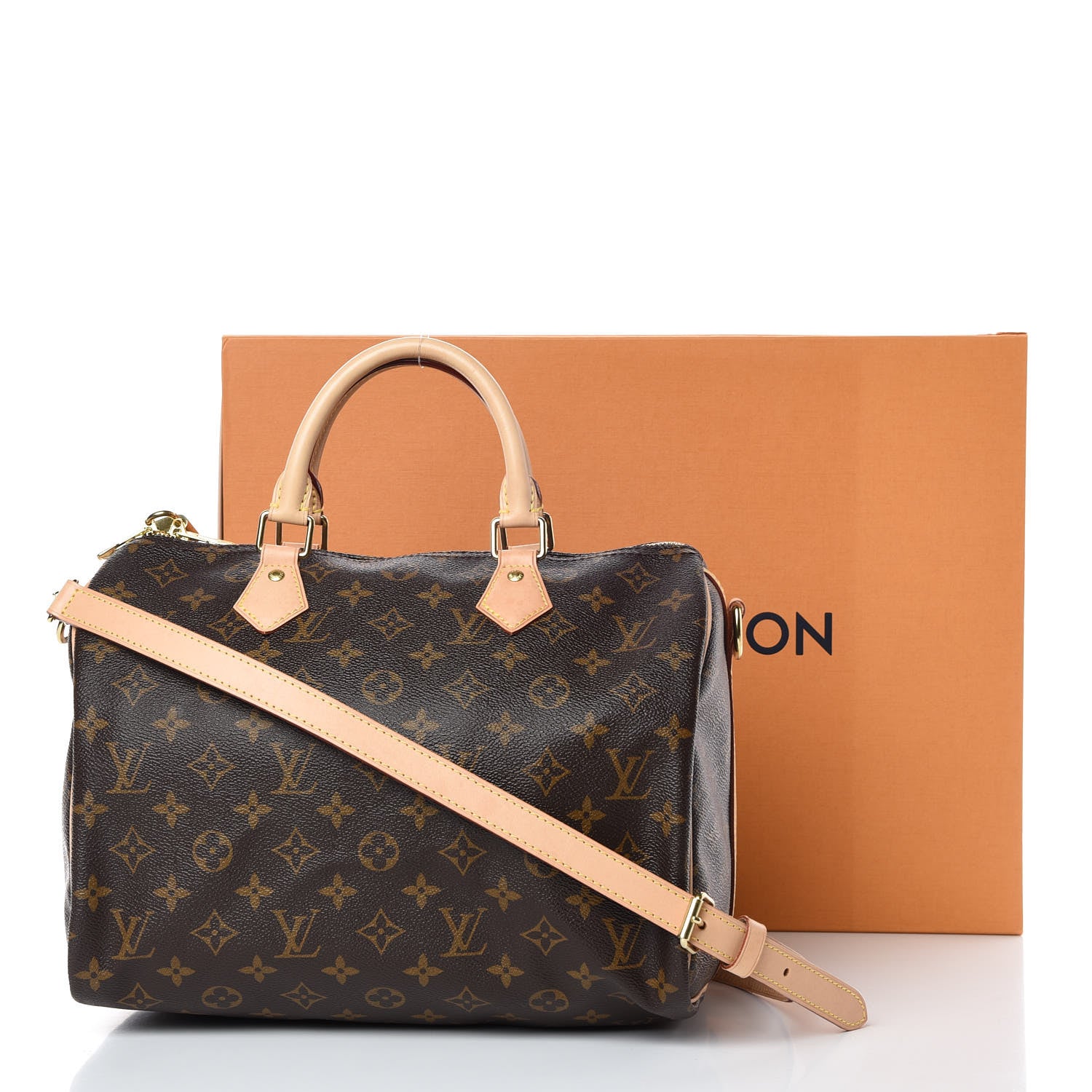 Louis Vuitton Monogram Speedy Bandouliere 30 14 of 14