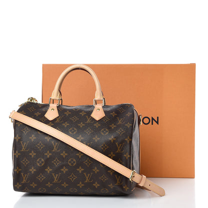 Louis Vuitton Monogram Speedy Bandouliere 30 14 of 14