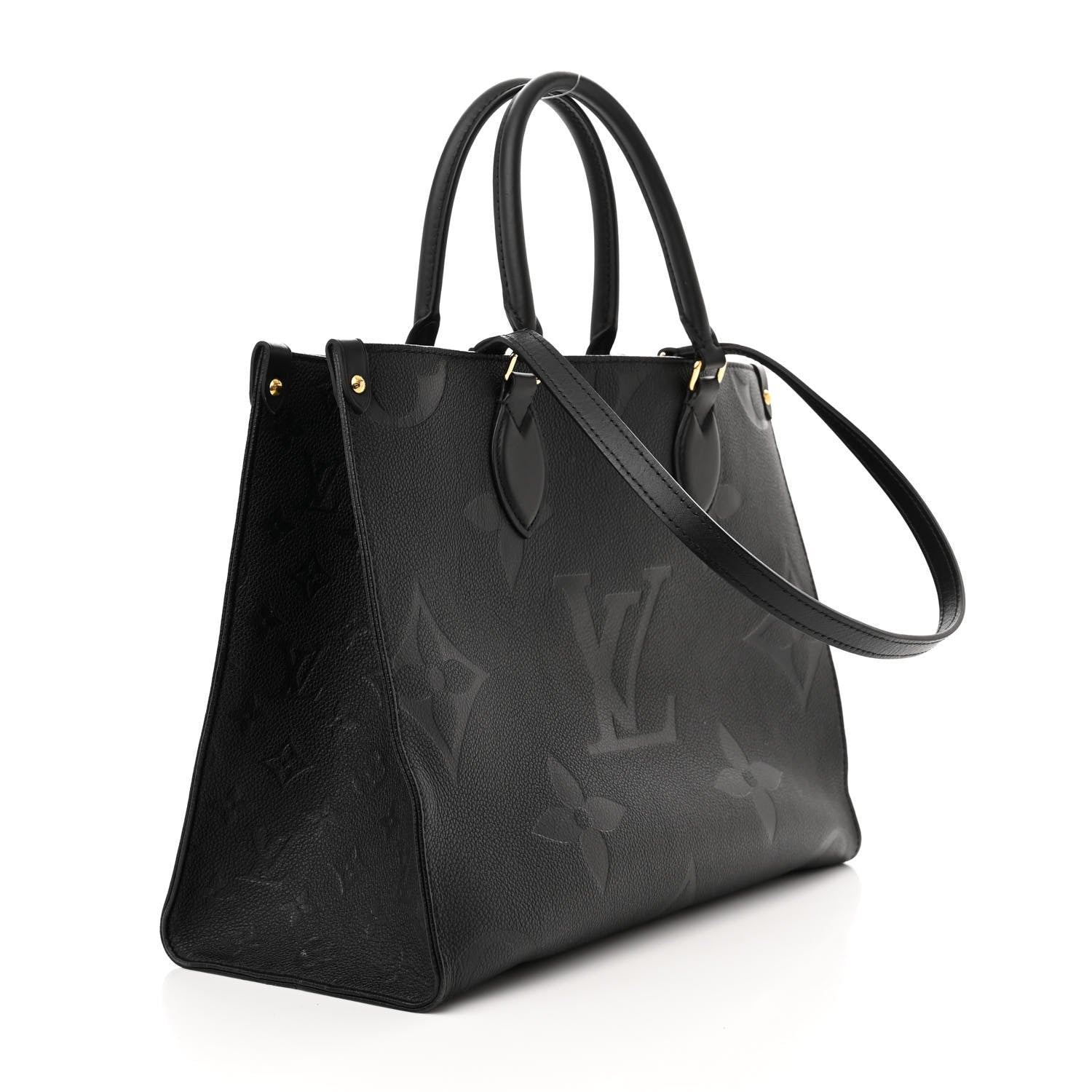 Louis Vuitton Empreinte Monogram Giant Onthego MM Black 3 of 11