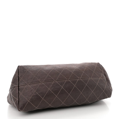 Chanel Metallic Calfskin Baby Coco Cabas Bronze 5 of 14