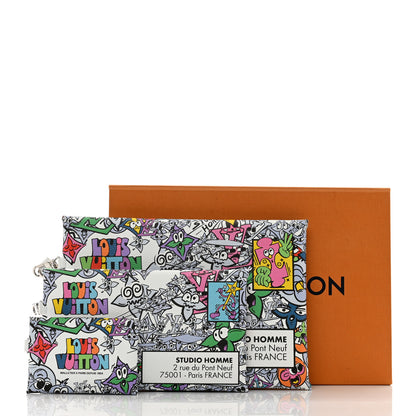 Louis Vuitton Monogram Comics Trio Envelope Pouch Multicolor 10 of 10