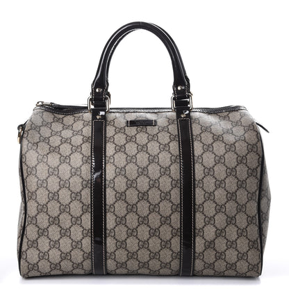 Gucci GG Plus Monogram Medium Joy Boston Dark Brown 1 of 7