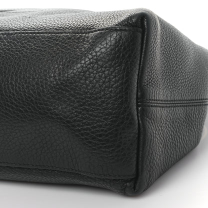 Gucci Pebbled Calfskin Medium Soho Chain Shoulder Bag Black 9 of 10