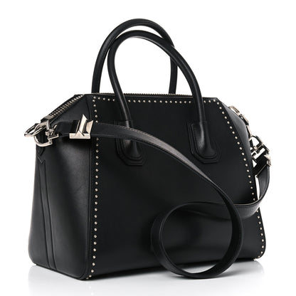 Givenchy Calfskin Small Studded Antigona Black 2 of 12