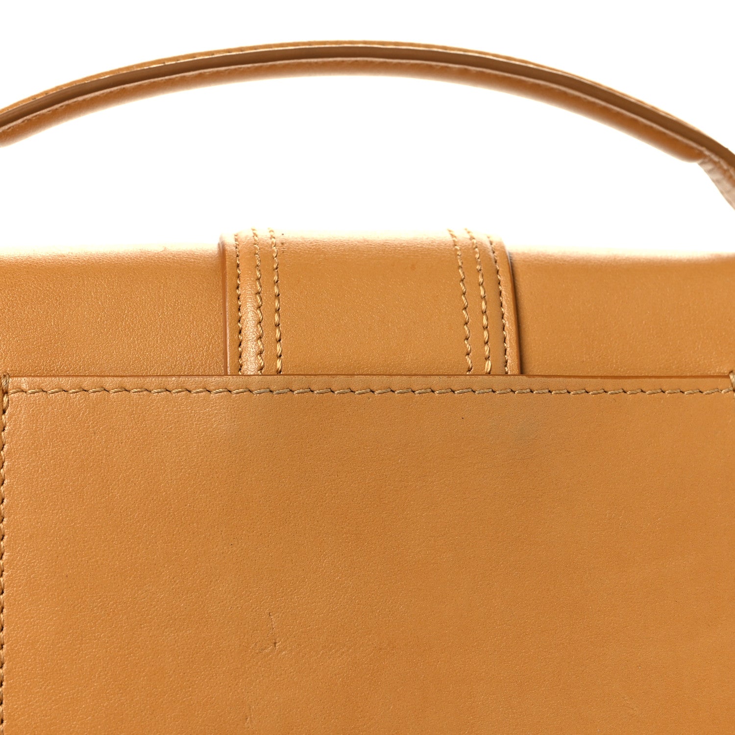 Jacquemus Smooth Calfskin Le Grand Bambino Camel 10 of 11