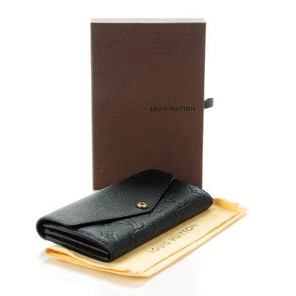 Louis Vuitton Empreinte Sarah Wallet NM Black 4 of 7