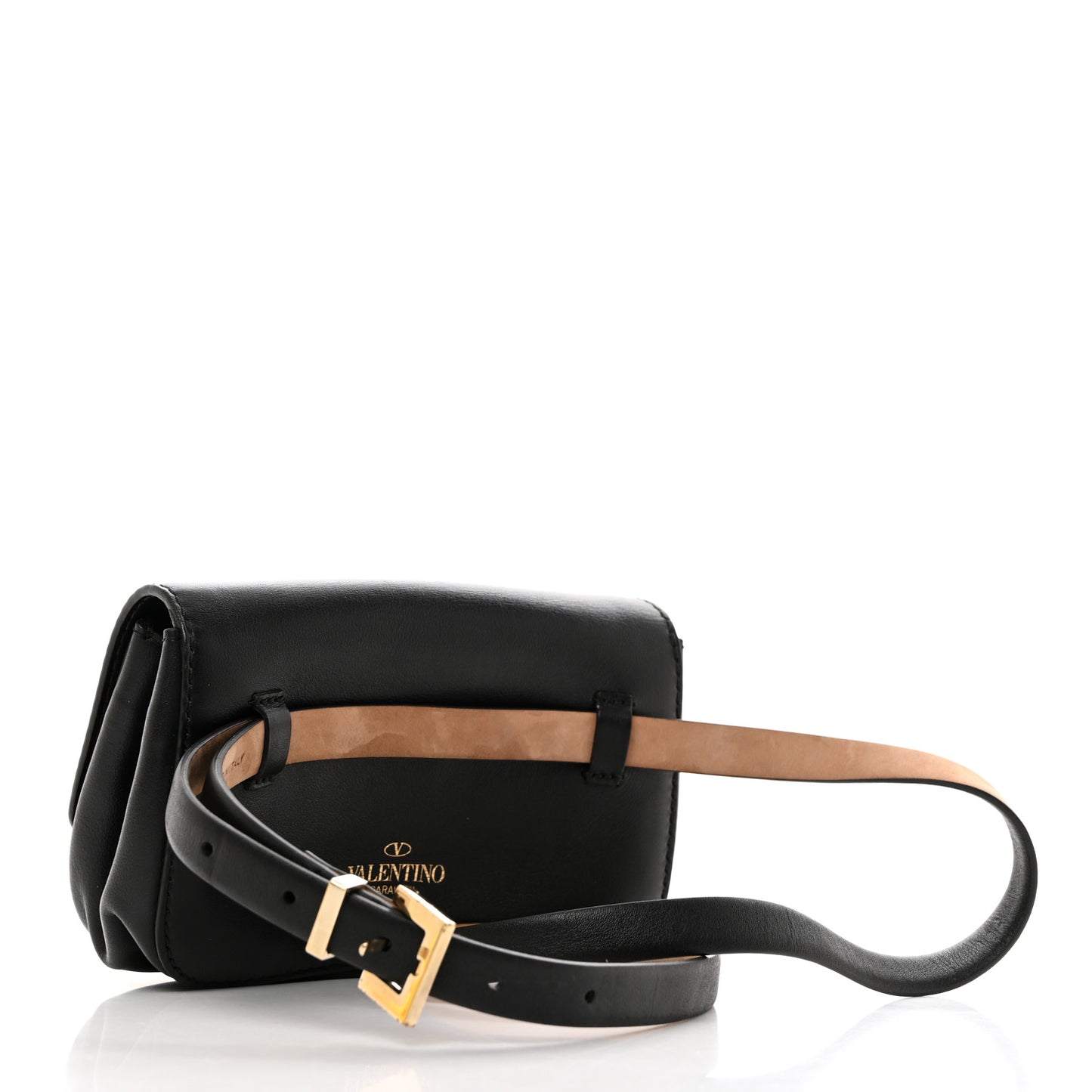 Vitello Small Belt Bag Black