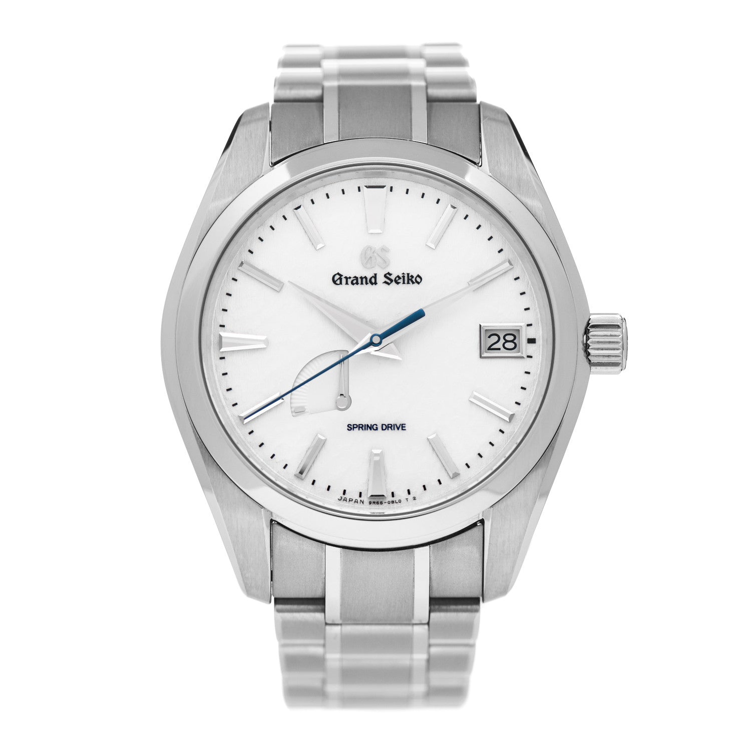 Grand Seiko Titanium 41mm Snowflake Spring Drive Automatic Watch SBGA211 1 of 5