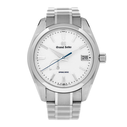 Grand Seiko Titanium 41mm Snowflake Spring Drive Automatic Watch SBGA211 1 of 5