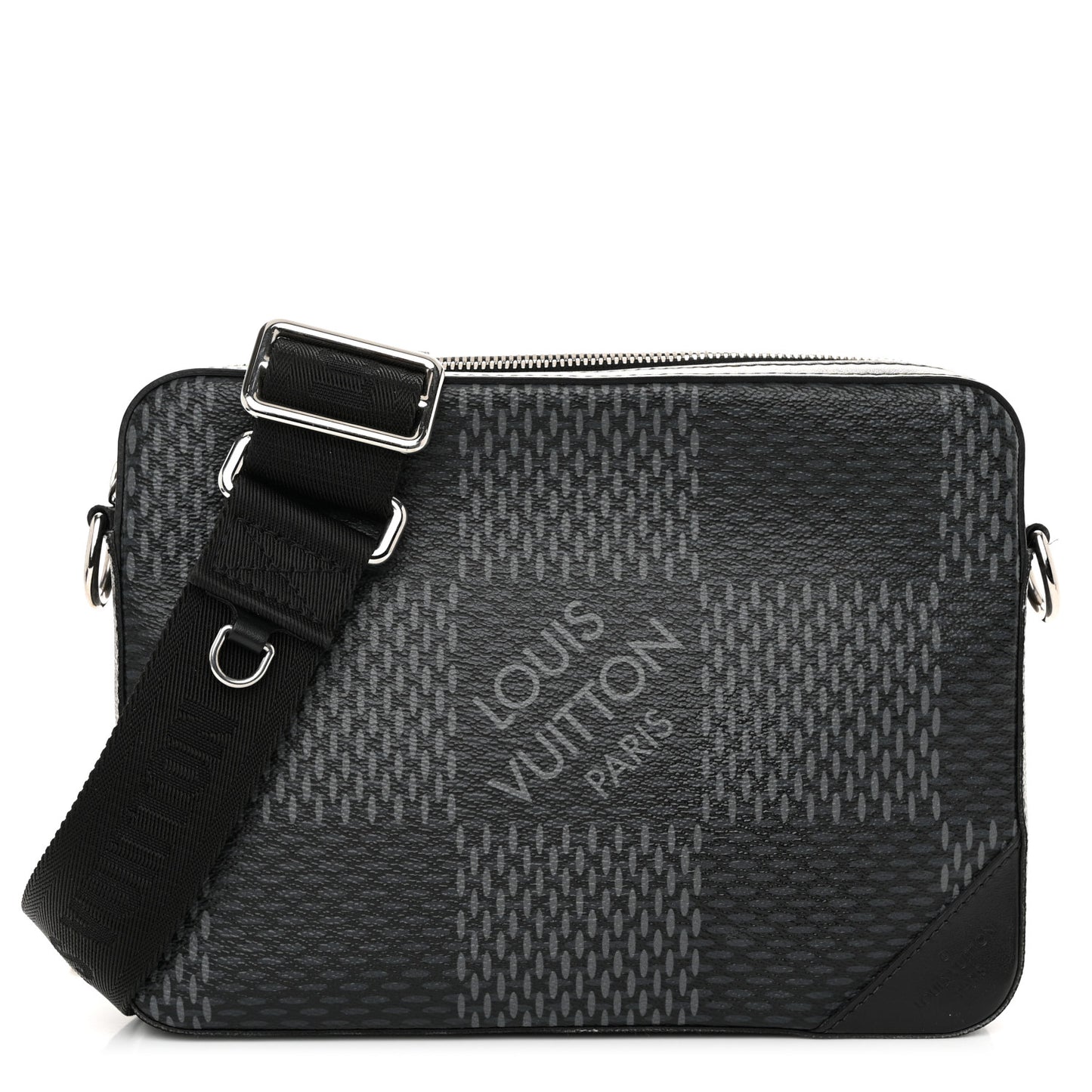 Damier Graphite 3D Trio Messenger