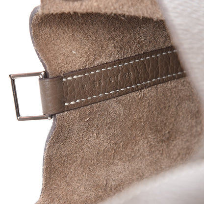 Hermes Taurillon Clemence Picotin Lock 18 PM Etoupe 7 of 12