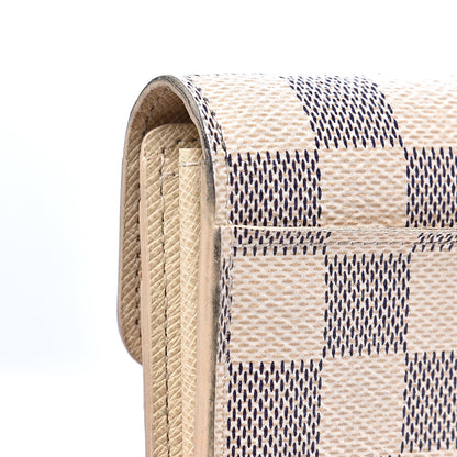 Louis Vuitton Damier Azur Sarah Wallet NM 8 of 12