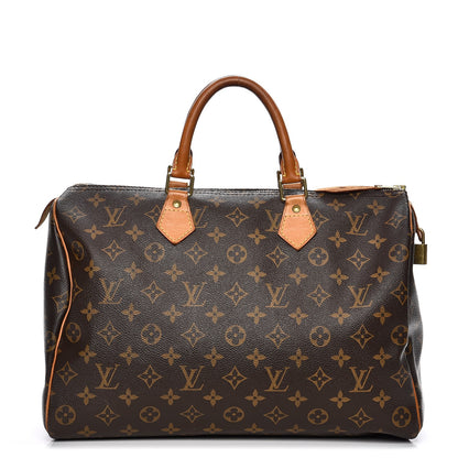 Louis Vuitton Monogram Speedy 35 1 of 19
