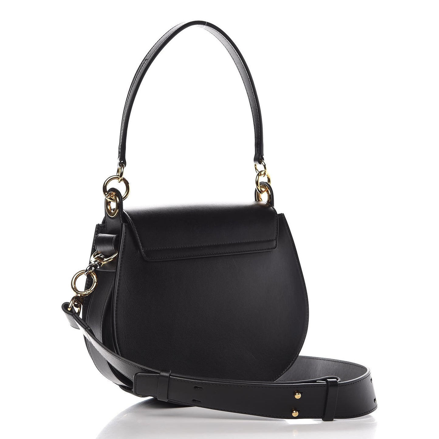 Calfskin Large Tess Bag Black