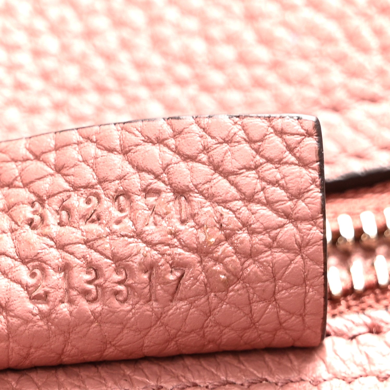 Gucci Soft Calfskin Medium Jackie Top Handle Bag Antique Rose 7 of 14