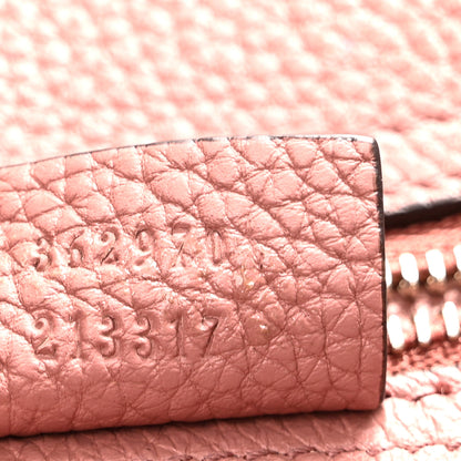 Gucci Soft Calfskin Medium Jackie Top Handle Bag Antique Rose 7 of 14
