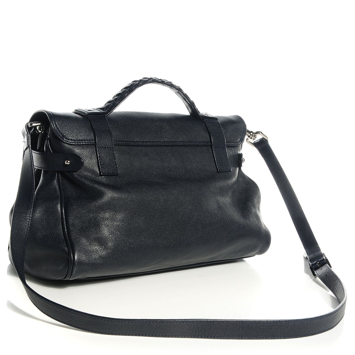 Polished Buffalo Alexa Satchel Midnight Blue