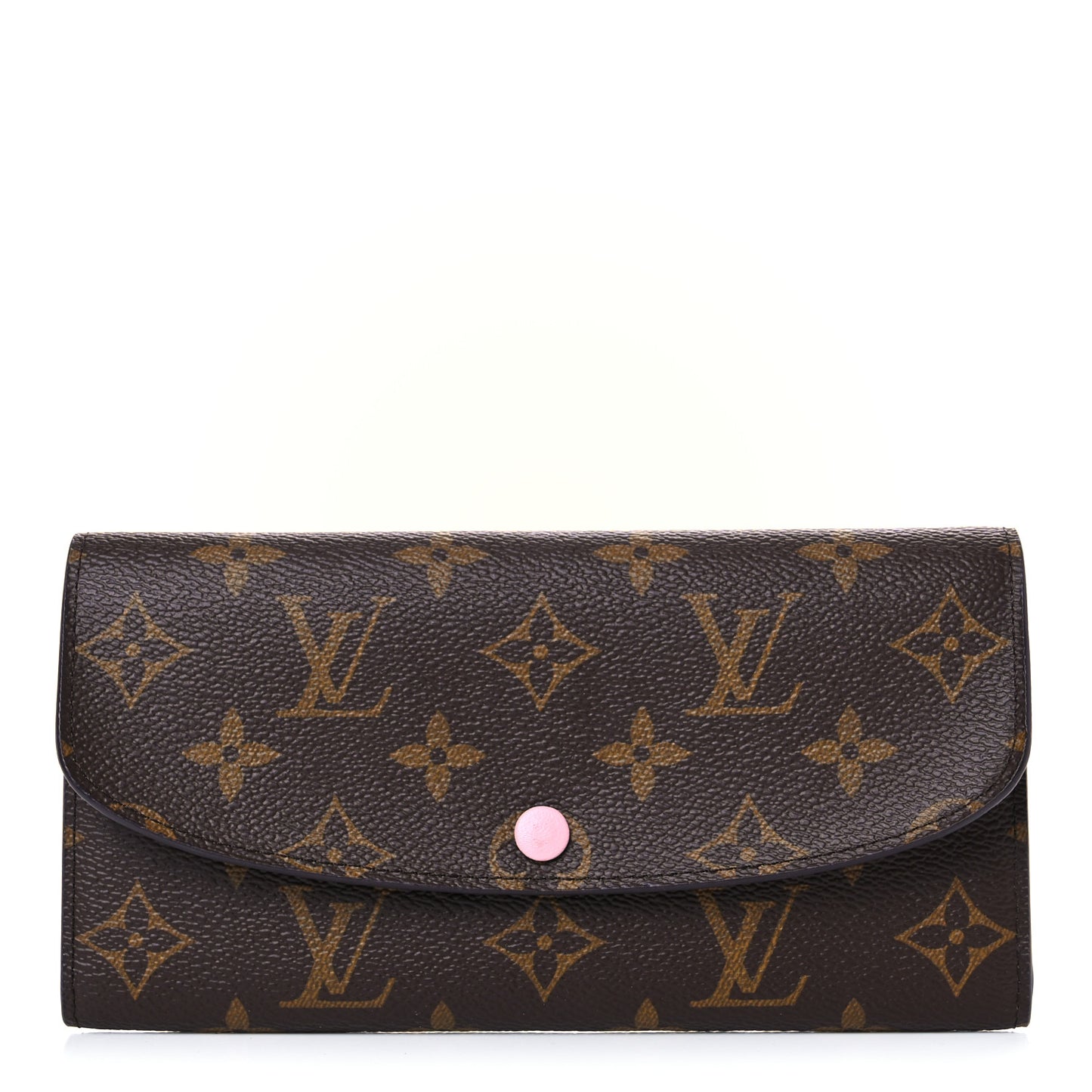Monogram Emilie Wallet Rose Ballerine