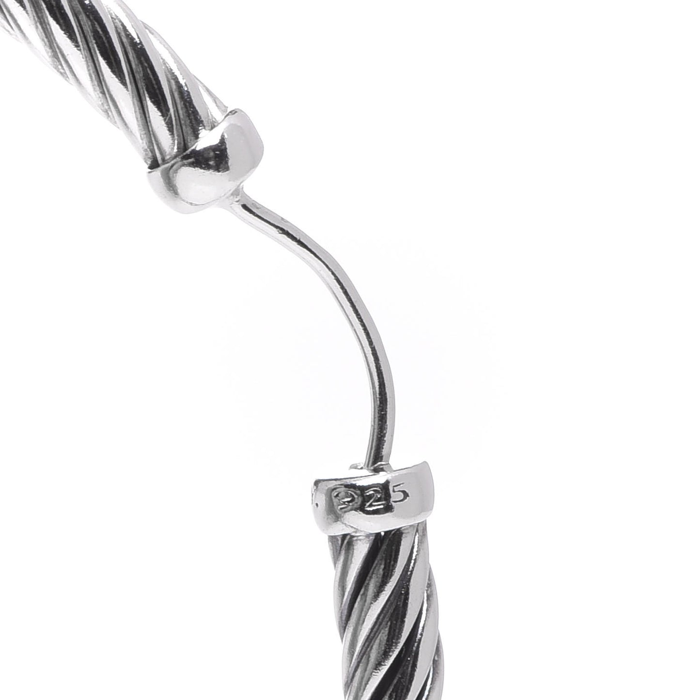 Sterling Silver Cable Classics Extra Large Hoop Earrings