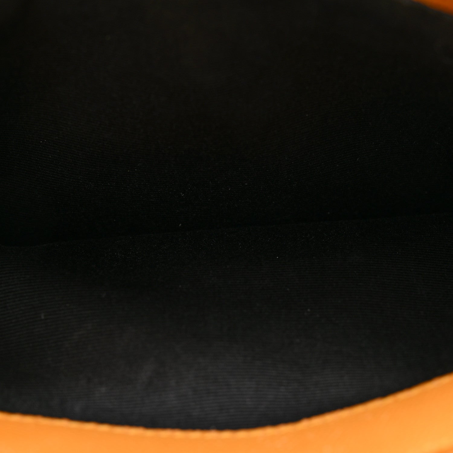 Saint Laurent Grain De Poudre Chevron Monogram Large Bill Pouch Senape Yellow 8 of 14