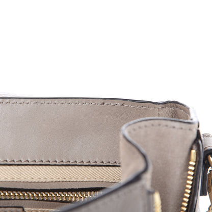 Chloe Suede Calfskin Medium Faye Backpack Motty Grey 13 of 13